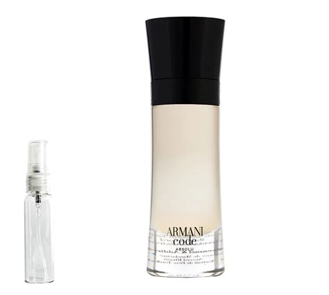 armani code absolu sample.